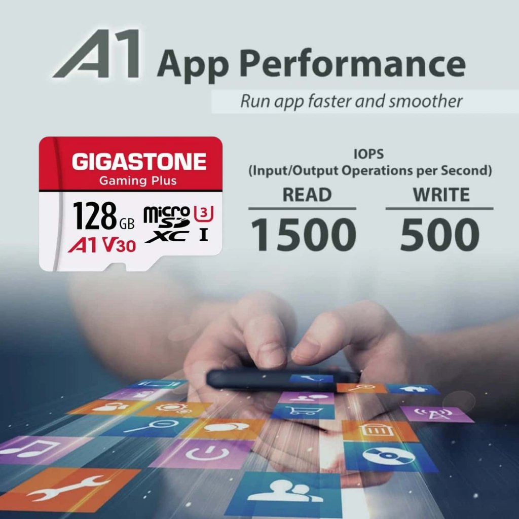my-11134207-820l5-mq8qt7etmo0bcc Gigastone 128GB microSDXC Memory Card - Image 2